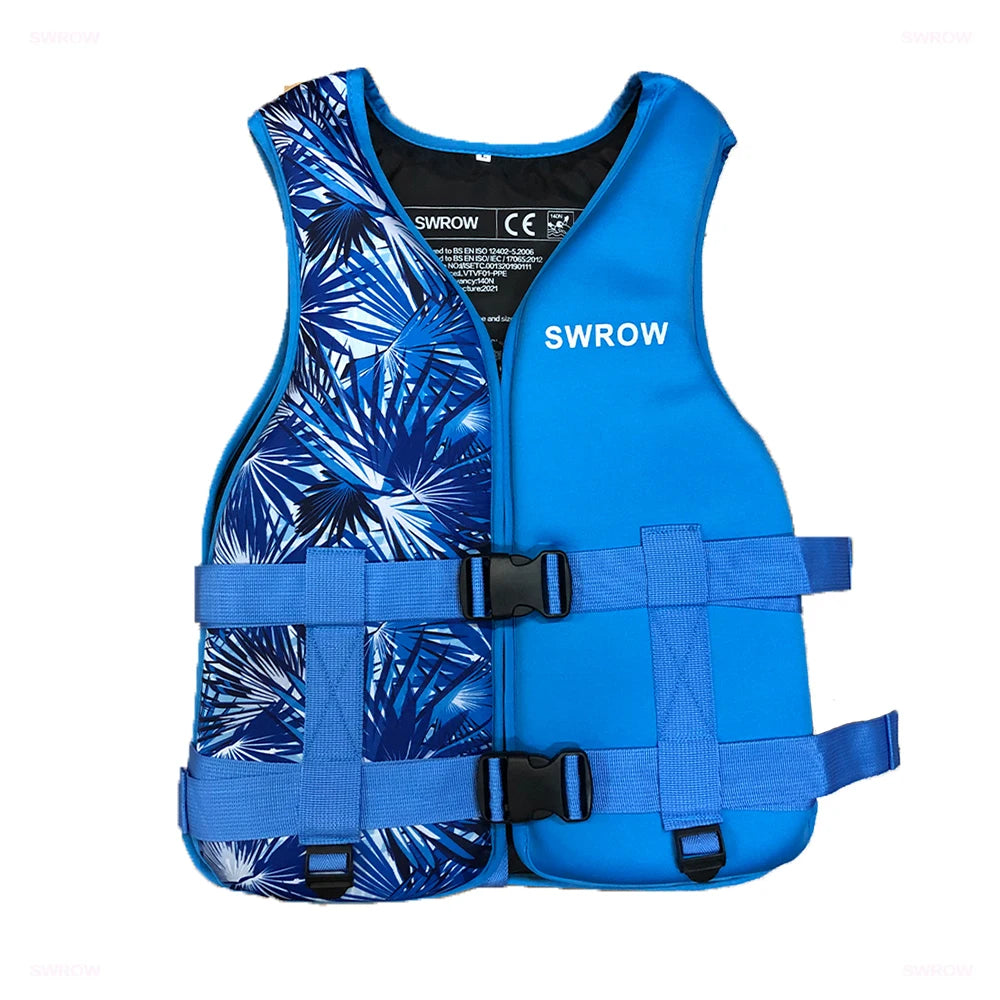 Outdoor Rafting Neoprene Life Jacket for Children and Adult Swimming Snorkeling Wear Fishing Kayaking Boatin Suit
