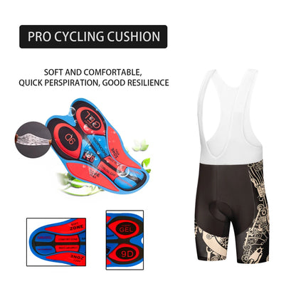 New Summer Quick Drying Cycling Bib Shorts Men Top Quality Gel Pad Bike Shorts