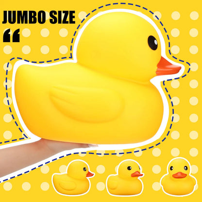 13 Inch Rubber Duck Giant Ducks Large Rubber Duck Gender Reveal Party Rubber Duck Toy for Shower Birthday Party Favors