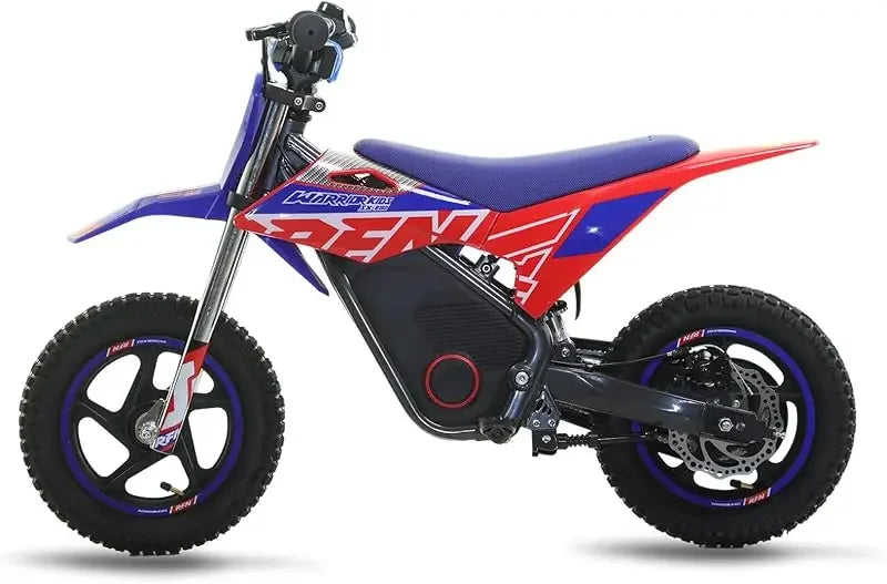N E500 36V Kids Electric Dirt Bike, Electric Motorcycle with 700W Motor | 21.7 mph Max Speed, 15.5-Mile Range & 3 Speeds Off-R