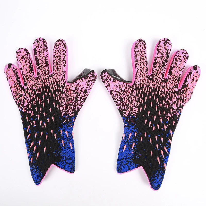 Breathable Soccer Goalkeeper Gloves for Kids Youth Strong Grip Full Finger Protective Football Soccer Football Goalkeeper Gloves