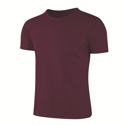 Quick-drying Round Neck Sport T-shirt Gym Jerseys Fitness Shirt Trainer Running T-shirt Men Breathable Sportswear Class Service