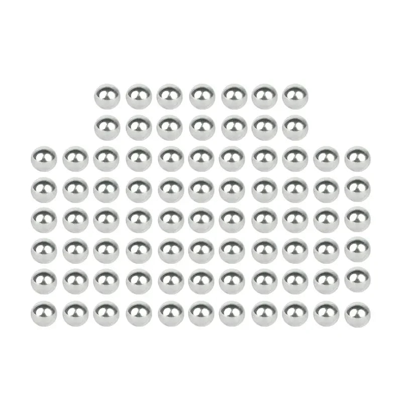 144/20pcs Bicycle Carbon Steel Loose Ball Bearing Dia. 1/4 1/8 3/8 3/16 5/16 5/32-inch 5mm 6mm for MTB Kids Bike Scooter