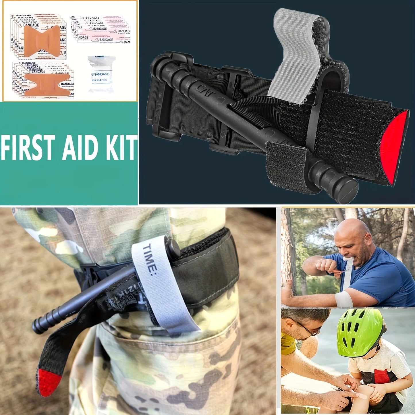 Ultimate Survival Gear Kit, 20-in-1 Emergency Survival Equipment & Tools, Ideal for Camping, Hiking, and Outdoor Adventures