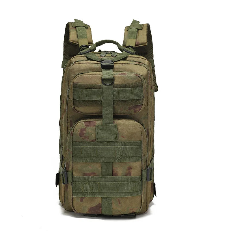 30L Trekking Tactical Bag Outdoor Sports Mountaineering Bag Oxford Waterproof Camouflage 3p Backpack for Camping Traveling