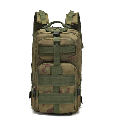 30L Trekking Tactical Bag Outdoor Sports Mountaineering Bag Oxford Waterproof Camouflage 3p Backpack for Camping Traveling