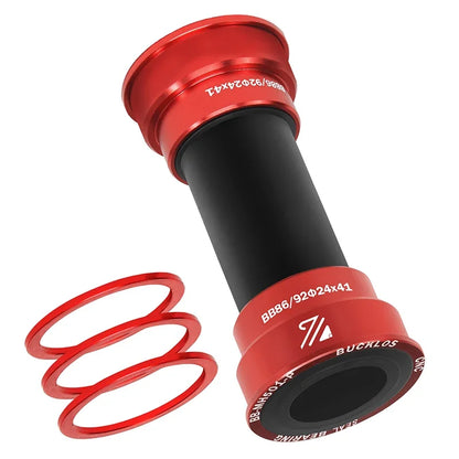 BUCKLOS BB86/92 Bike Bottom Bracket Pressfit Road Mountain Bike Bottom Bracket 24mm Bicycle Sealed Bearing BB Bicycle Parts