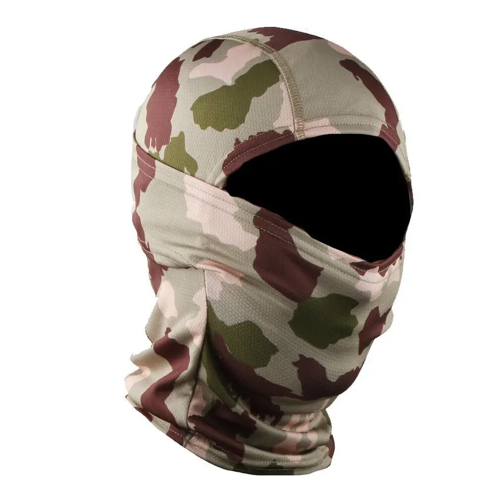 Tactical Fishing Balaclava Hood Full Face Mask Scarf Neck Gaiter Bandana Headwear Cover For Men Women Sports