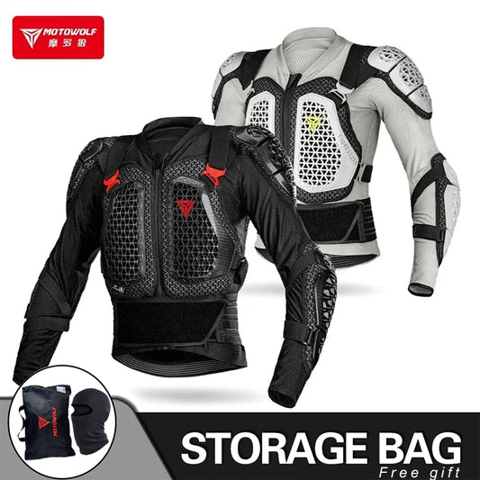 Motorcycle Jacket Men Women Motorcycle Full Body Armor Jacket Moto Turtle Motocross Racing Jacket CE Approved Protective Gear