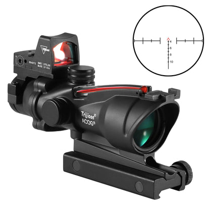 4x32 Red Dot 1x  4x Scope  Red Dot Tactical Scope