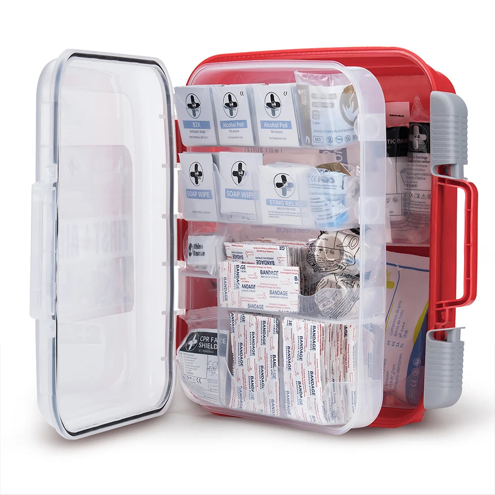 350 Pieces OSHA First Aid Kit,