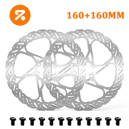 BUCKLOS Bike Disc Brake Rotor 140mm 160mm 180mm 203mm Bicycle Hydraulic Brakes Rotor Heat Dissipation Mtb Road Bike Rotors
