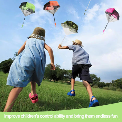 5-60pcs Parachute Toys for Boys Girls Throwing Toy Parachute Men Small Outdoor Flying Toys,Mini Army Men Parachute Toys