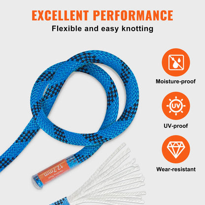 Static Climbing Rope 125/150/200ft