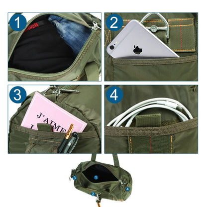 LQARMY Tactical Parachute Sport Duffle
