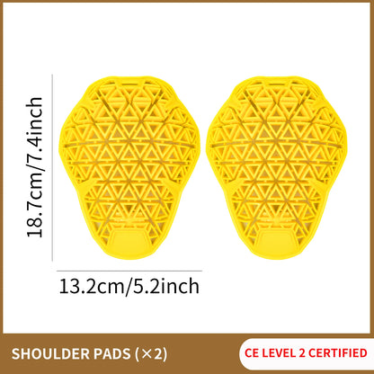 WOSAWE CE Class II Certified Protective Gear For Motorcycle Jacket Back/Knee/Elbow/Hip Protector Rider Armor Spine Pads