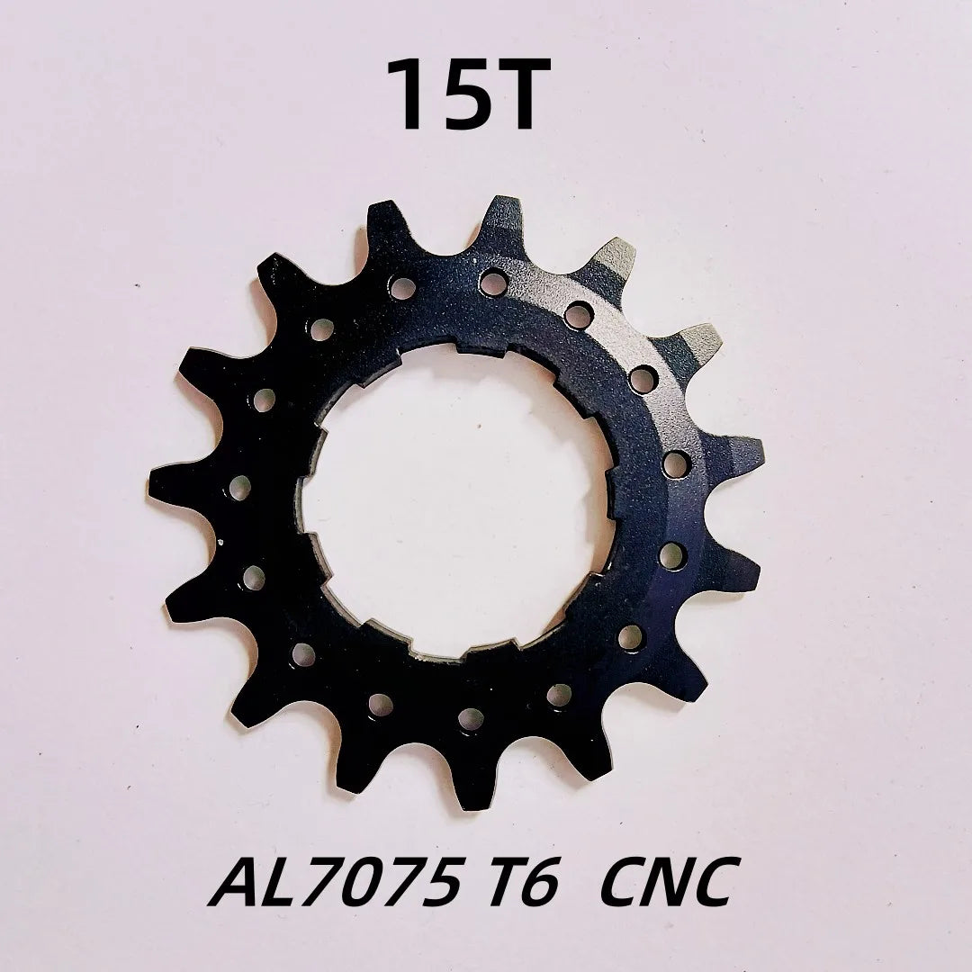 13T/14T/15T/16T AL7075 Mountain Bike Cassette Bicycle Freewheel Conversion Kit Flywheel Sprocket Single Speed Cassette Cog
