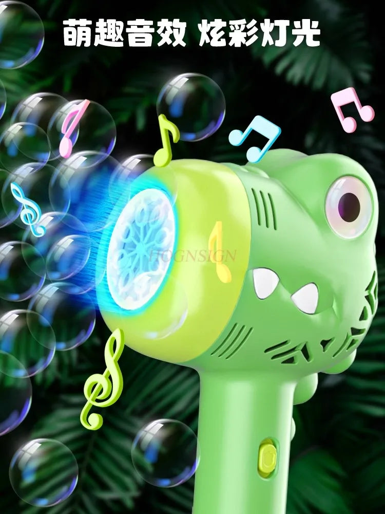 Children's Bubble Machine Girls Fully Automatic Handheld New Electric Boys' Toy Gun Supplement