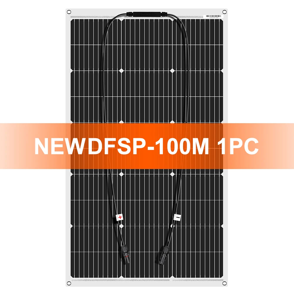 18V 100W/200W/400W Flexible Solar Panel