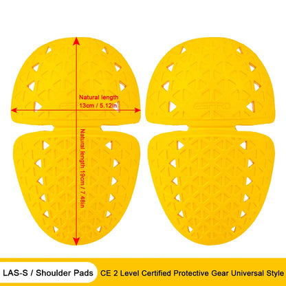 Universal CE Level 2 Certified Motorcycle Armor Jacket Insert Back Protector Anti-Shock Rider Armor Back Spine Protective Pad