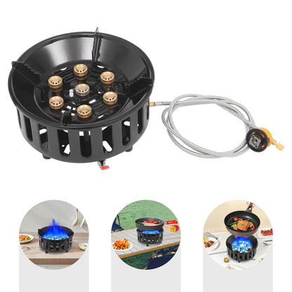 Portable Stove with 3 Adapters Gas Stove