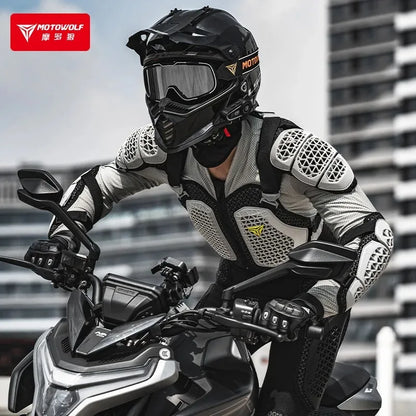 Motorcycle Jacket Men Women Motorcycle Full Body Armor Jacket Moto Turtle Motocross Racing Jacket CE Approved Protective Gear