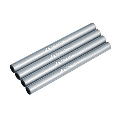 4pcs Tent Pole Repair Tube Aluminum Alloy Tent Emergency Tube Lengthen 13cm Lightweight for Hiking Awning Kit Tent Accessories