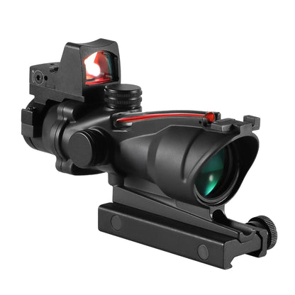 4x32 Red Dot 1x  4x Scope  Red Dot Tactical Scope