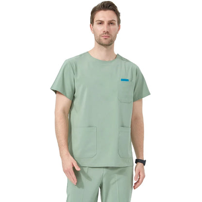 Quick-Dry Hospital Working Clothes Breathable Doctor Nurse Uniforms Women's Orthopaedic Surgeon Stretch Medical Scrub Set S02