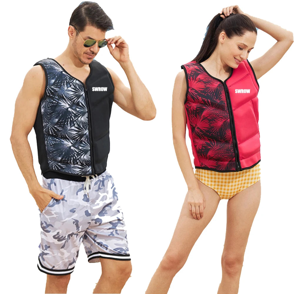 New adult children's buoyancy jacket portable neoprene life jacket water sports sailing fishing surfing swimming life jacket