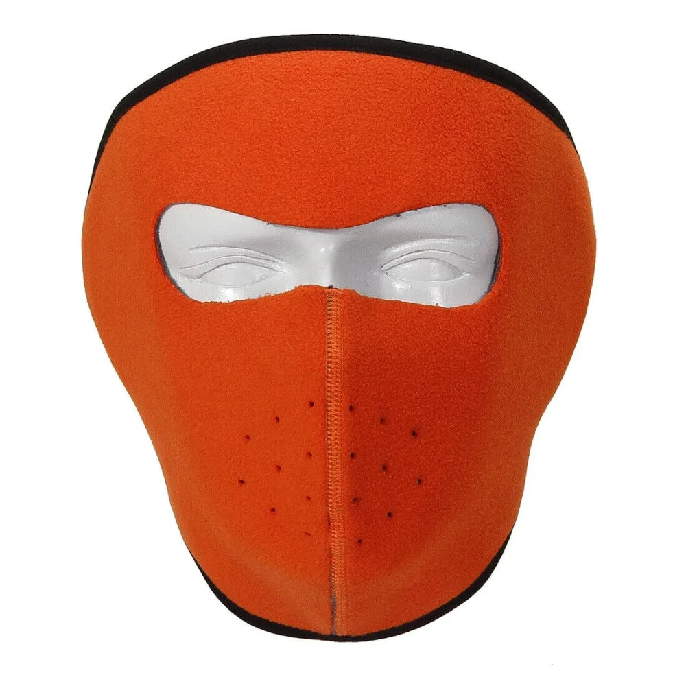 Mens Women Balaclava Warmer Fleece Sports Ski Winter Windproof Full Face Mask Outdoor Warmth Thickened Neck Ear Protection