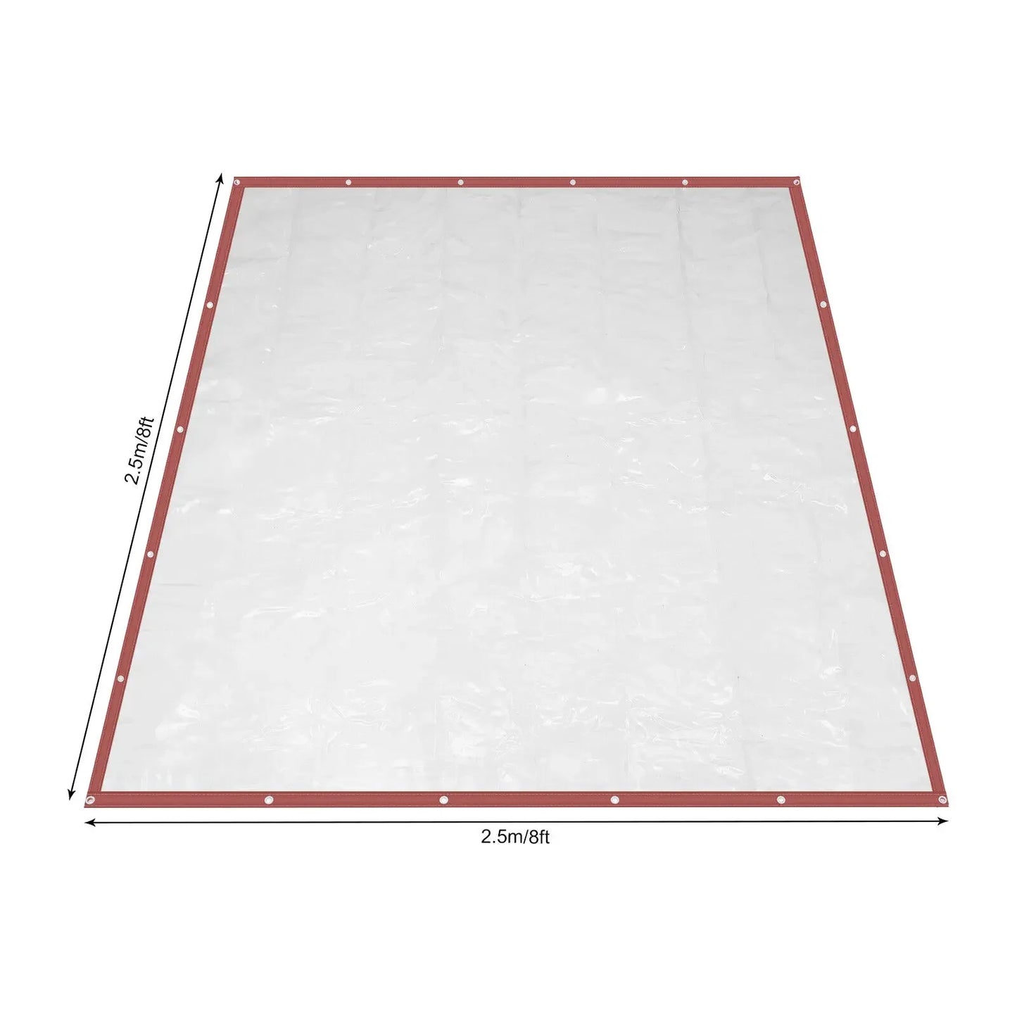 PVC Vinyl Clear Water Sun-proof Commercial Awning Canopy Patio Roll Up Curtain