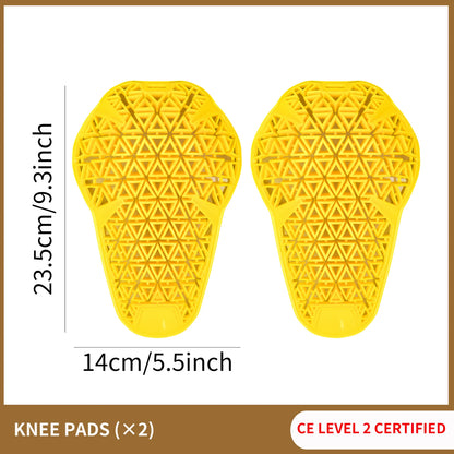 WOSAWE CE Class II Certified Protective Gear For Motorcycle Jacket Back/Knee/Elbow/Hip Protector Rider Armor Spine Pads