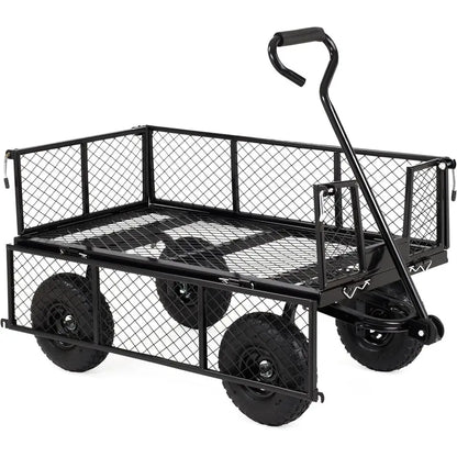 Mesh Steel Garden Cart