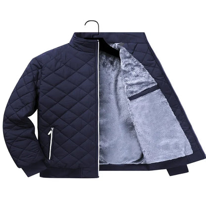 Autumn Winter Outdoor Mountaineering Camping Windproof Warm Jacket Outdoor High Quality Sports Leisure Plus Velvet Thick Jacket