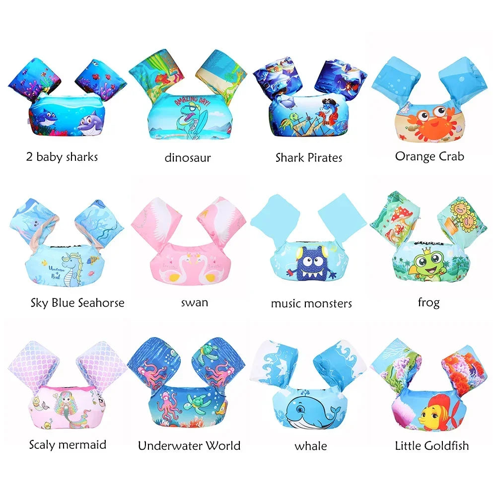Children's swimming float emergency first aid children's life jacket cartoon swimming pool float armband buoy swimming pool floa
