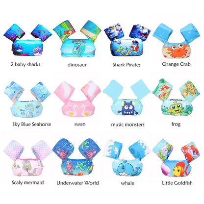 Children's swimming float emergency first aid children's life jacket cartoon swimming pool float armband buoy swimming pool floa