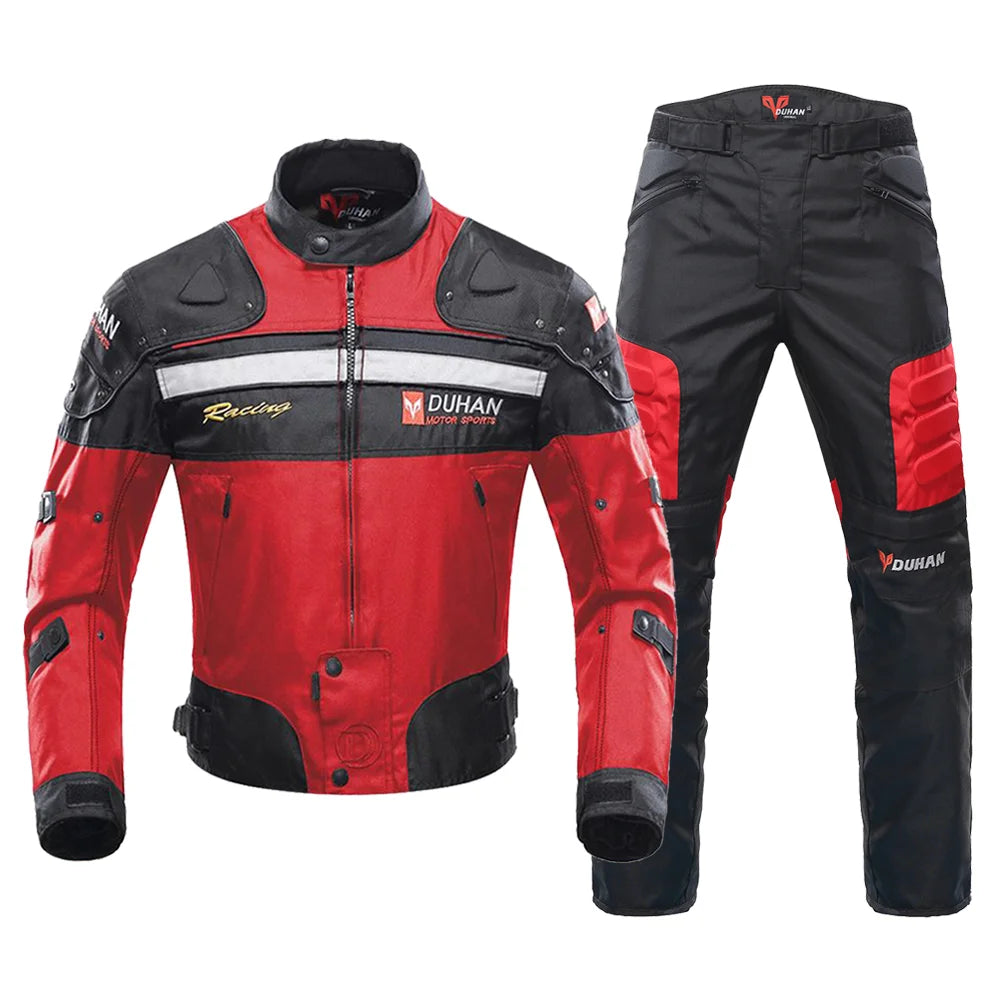 DUHAN Motorcycle Jackets Men Riding Motocross Enduro Racing Jacket Moto Jacket Windproof Coldproof Motorbike Clothing Protection