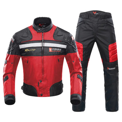 DUHAN Motorcycle Jackets Men Riding Motocross Enduro Racing Jacket Moto Jacket Windproof Coldproof Motorbike Clothing Protection