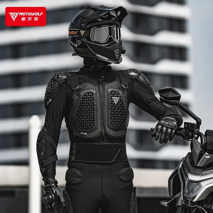 Motorcycle Jacket Men Women Motorcycle Full Body Armor Jacket Moto Turtle Motocross Racing Jacket CE Approved Protective Gear