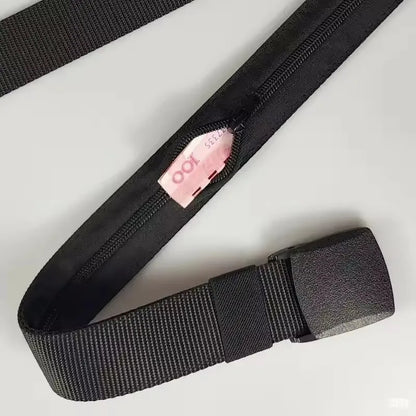 New Travel Cash Anti Theft Belt Waist Bag Women Portable Hidden Money Strap Belt Wallet Waist Pack Men Hiding Belt For Men Women