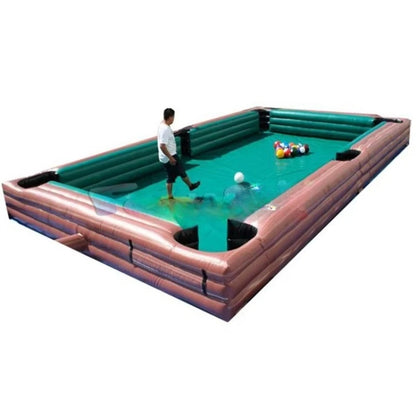 Outdoor Indoor Fun Billiards Sports Games Football Inflatable Billiards Table Football Pool
