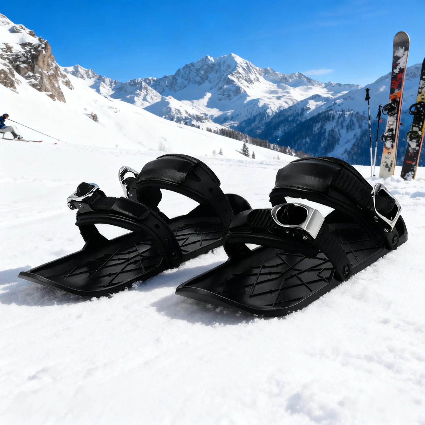Adult Cross-Country Skiing Snowboard Mini Boots High-Quality Sliding Plastic Ice Shoes for Skiing And Snowboarding