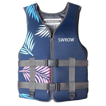 Outdoor Rafting Neoprene Life Jacket for Children and Adult Swimming Snorkeling Wear Fishing Kayaking Boatin Suit