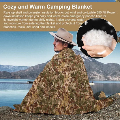 Tactical Army Poncho