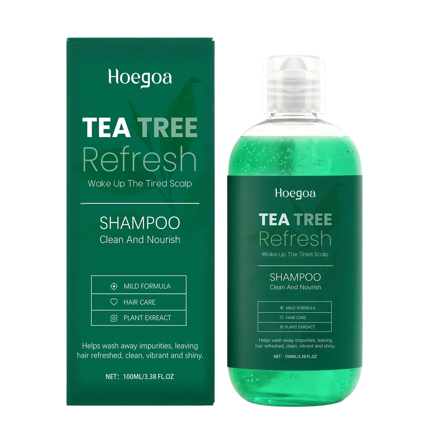 Organic Natural Tea Tree Body Kit - Soothe Irritated Skin, Balance Moisture, Refreshing Daily Care for Full-Body Comfort