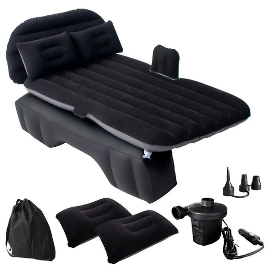 Air Mattress Back Seat Car Camping Bed, SUV Inflatable Bed with Pump and Pillows