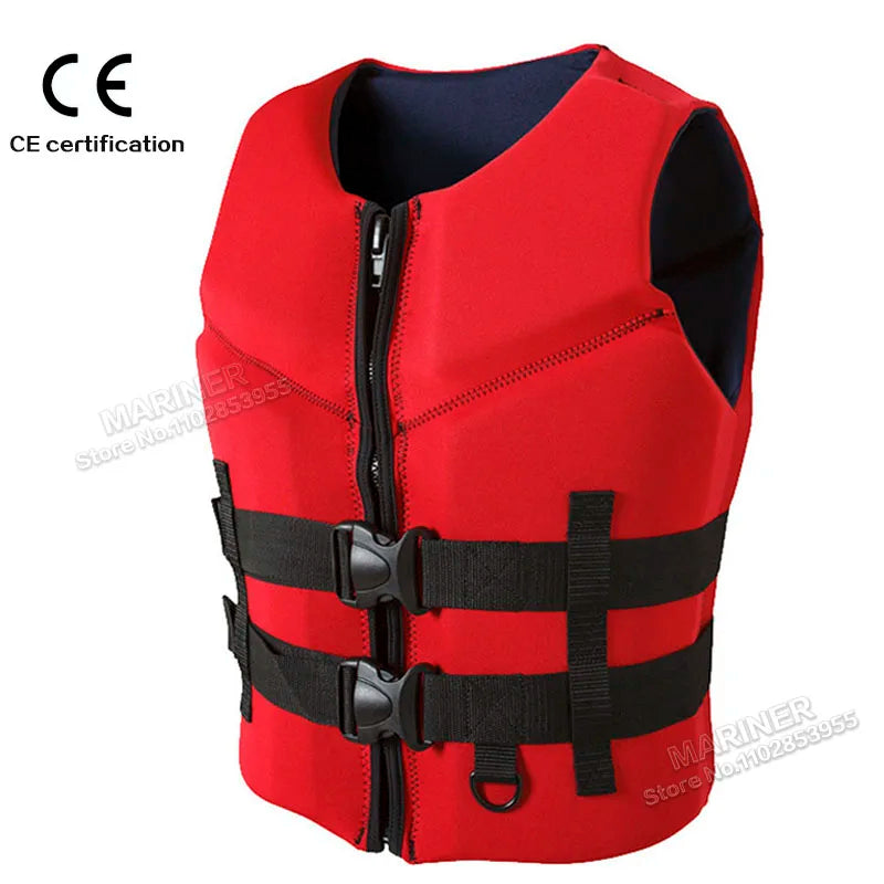 Impact Vest Wakesurf Comp Vest CE Approved Neoprene Life Jacket Wake Surfing But Great for All Other Watersports Activities