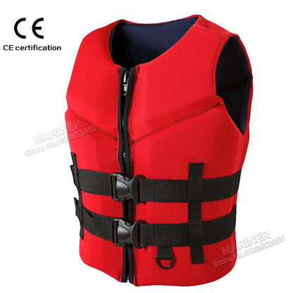 Impact Vest Wakesurf Comp Vest CE Approved Neoprene Life Jacket Wake Surfing But Great for All Other Watersports Activities