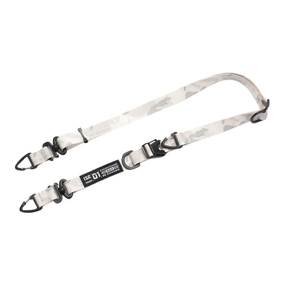 Outdoor Camping Molle Sling Shoulder Strap with Hanging Ring Multifunction Crossbody Bag Strap Adjustable Crossbody Strap